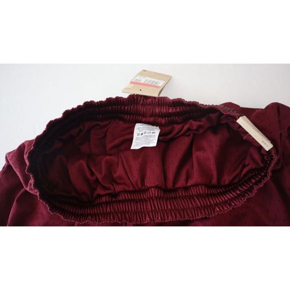 Nike DQ5656 638 Men's Sz Large Burgundy Dri-Fit Mesh 6" Giannis Shorts $55 - Picture 3 of 8